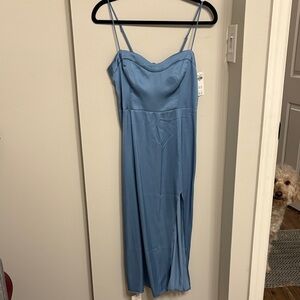 Abercrombie & Fitch Blue Maxi Dress